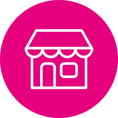 Icona negozio online